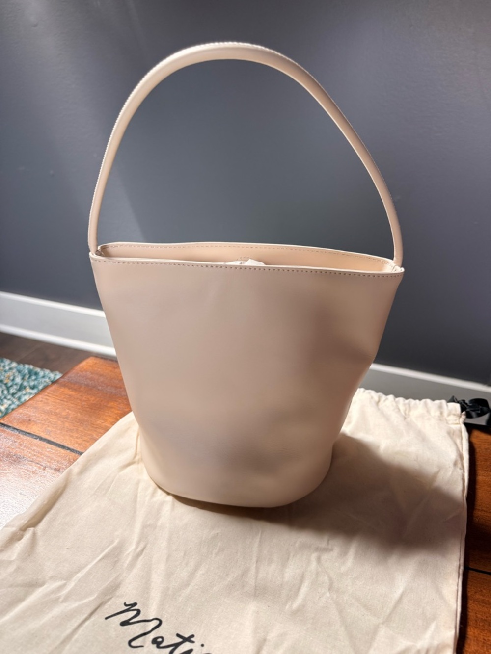 Matisse Soft Cream Bucket Shoulder Bag